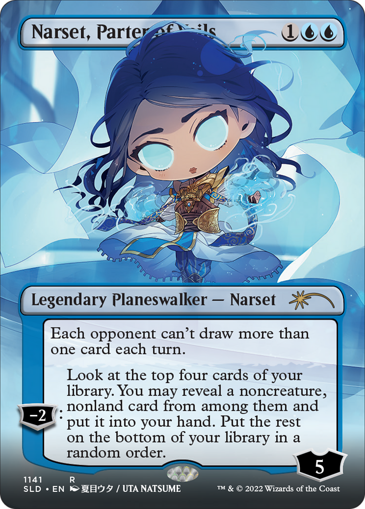 Narset, Parter of Veils (SLD-1141) - Secret Lair Drop (Borderless)