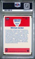 1986 Fleer Sticker Michael Jordan #8 Rookie PSA 6
