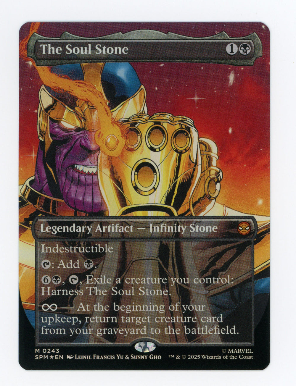 The Soul Stone — Borderless|Gauntlet|Foil — ID 17292