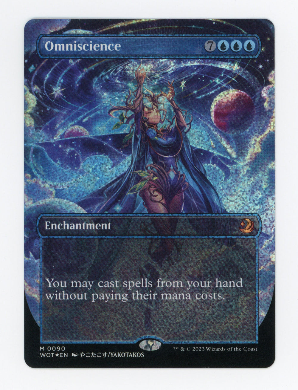 Omniscience — Borderless|Anime|Confetti Foil — ID 17314