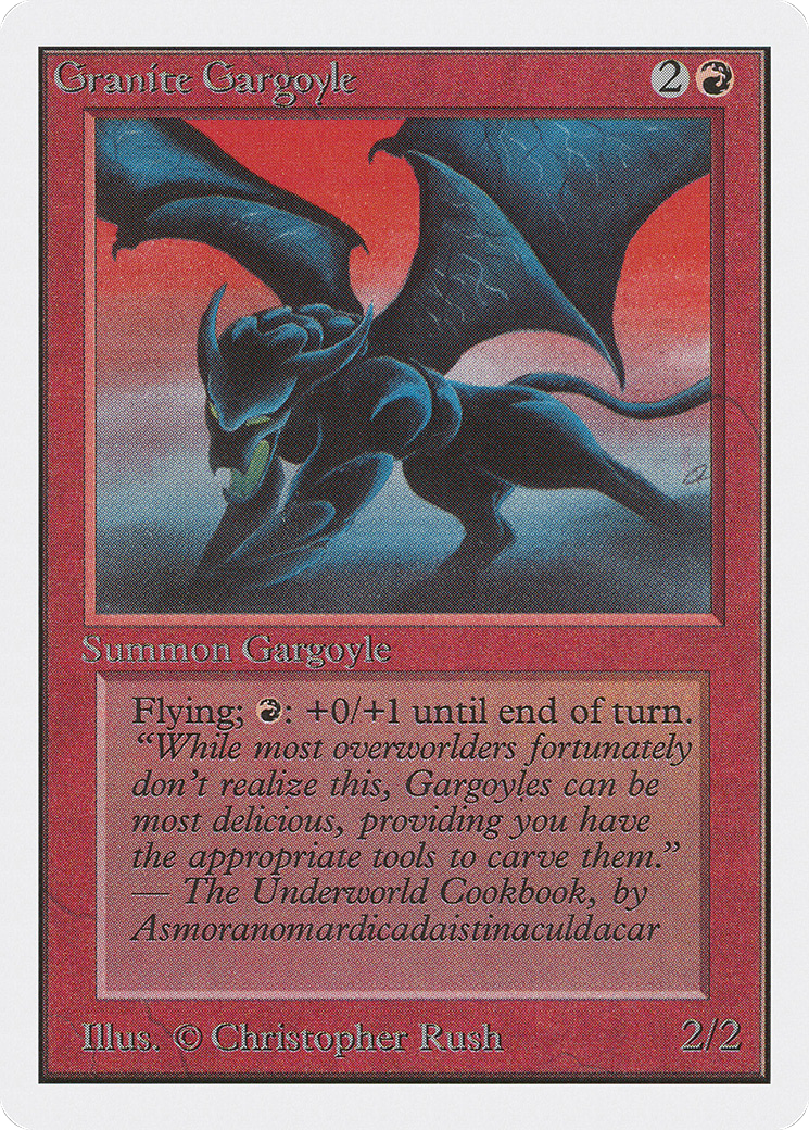 Granite Gargoyle - Unlimited Edition (HP)