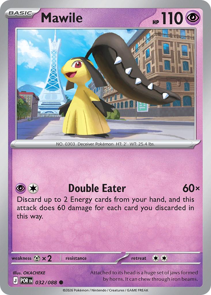 Mawile - 032/088 - Common [me03-032] [Non-Holo]