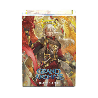 Dragon Shield Grand Archive Matte Art Sleeves - Standard Size - 100ct - Azrael, Archangel of Materia
