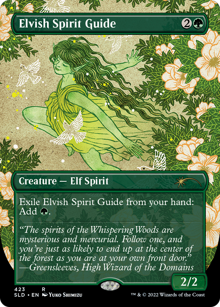 Elvish Spirit Guide (SLD-423) - Secret Lair Drop (Borderless)