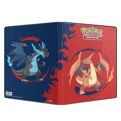 Ultra Pro Pokémon Portfolio - 9 -Pocket - Mega Charizard X and Mega Charizard Y