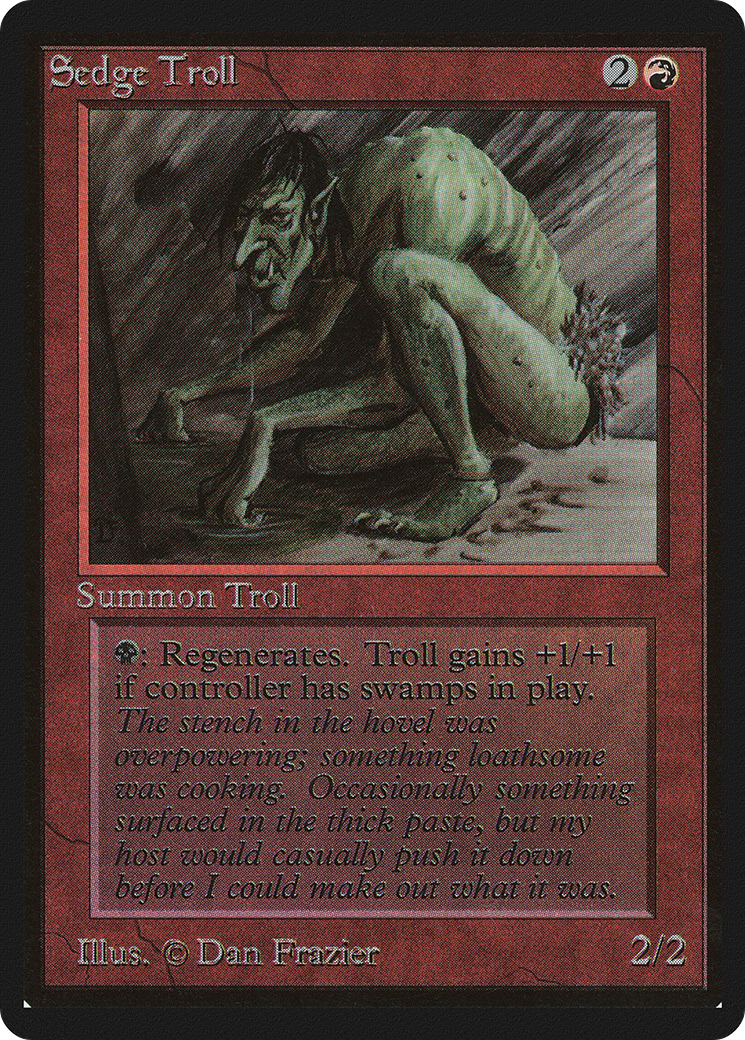 Sedge Troll (LEB-173) - Limited Edition Beta