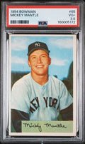 1954 BOWMAN #65 MICKEY MANTLE PSA 3.5