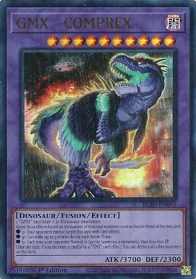 GMX - COMPREX - BLZD-EN093 - Ultra Rare - 1st Edition