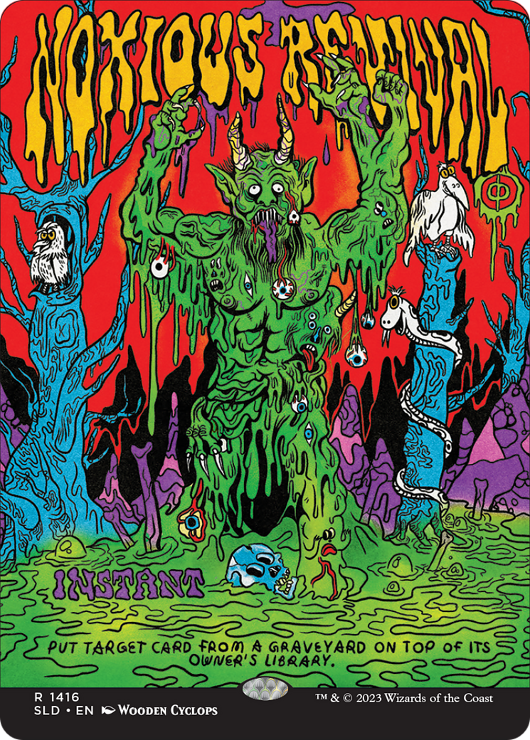 Noxious Revival (SLD-1416) - Secret Lair Drop: (Full Art) (Borderless)
