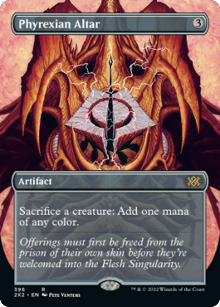 Phyrexian Altar (2X2-396) - Double Masters 2022 (Borderless)