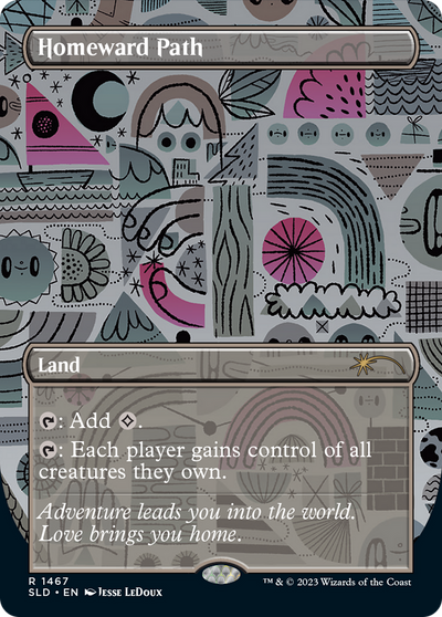 Homeward Path (SLD-1467) - Secret Lair Drop (Borderless)