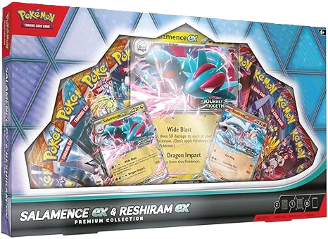 Pokemon Salamence & Reshiram EX Premium Collection Box