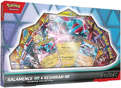 Pokemon Salamence & Reshiram EX Premium Collection Box