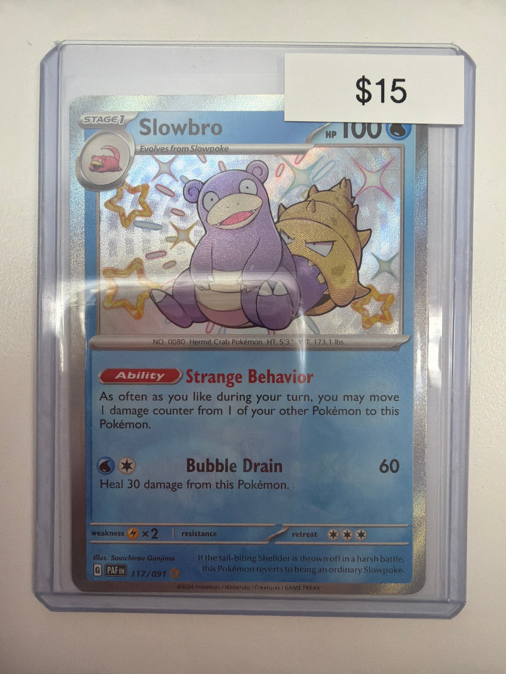 Pokemon Slowbro 117/091
