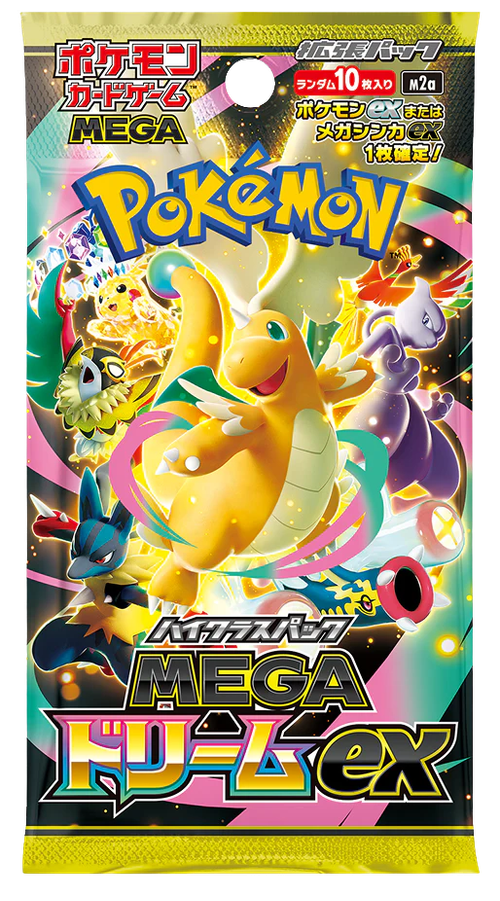 Mega Dream EX Japanese Booster Pack