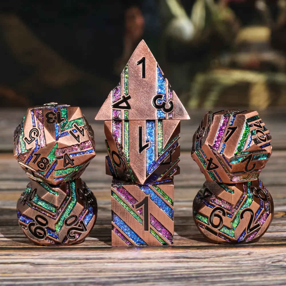 Meteor Flashes Dice Set