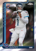 2025 Topps Chrome Football Hobby Box