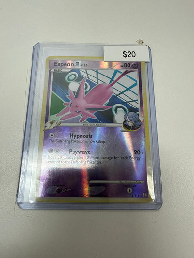 Pokemon Espeon Reverse Holo #18/111