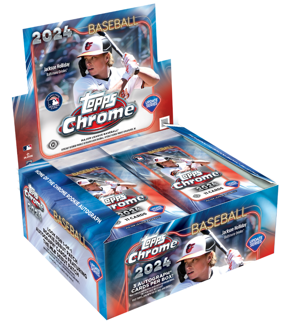 2024 Topps Chrome Update Series Baseball Jumbo Box