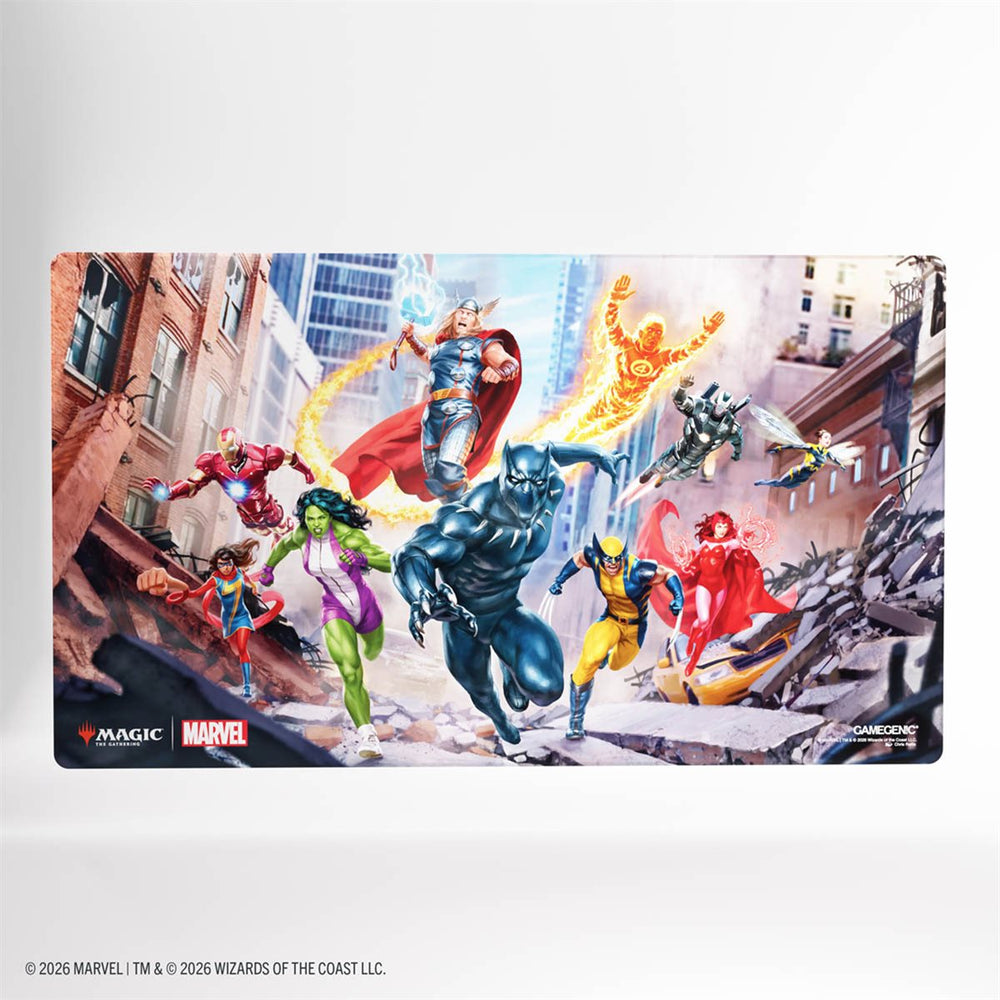 Gamegenic MTG Shiny Playmat - Marvel Super Heroes - Marvel Super Heroes