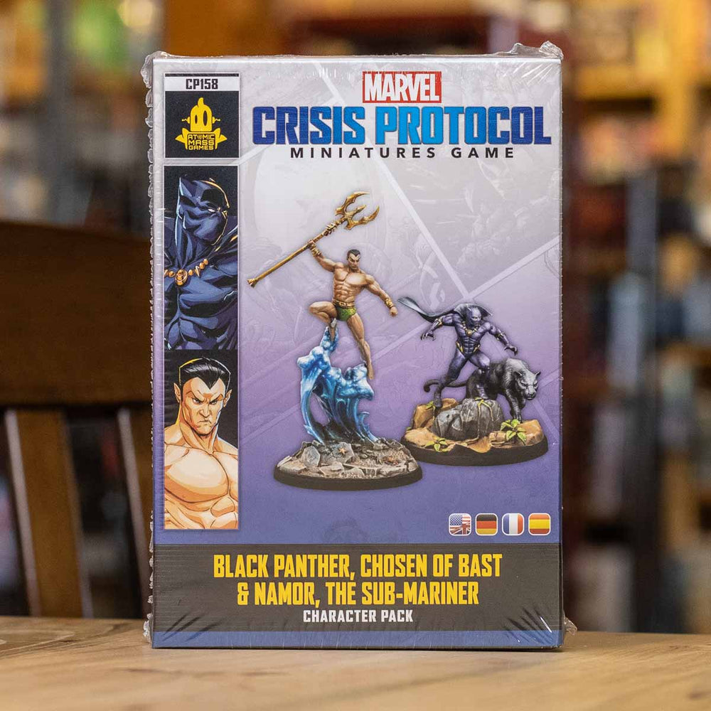 Marvel: Crisis Protocol - Black Panther, Chosen of Bast & Namor, the Sub-Mariner