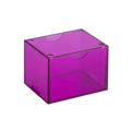 Dragon Shield Strongbox Deck Case - 100+ - Clear Purple