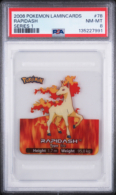 PSA 8 RAPIDASH