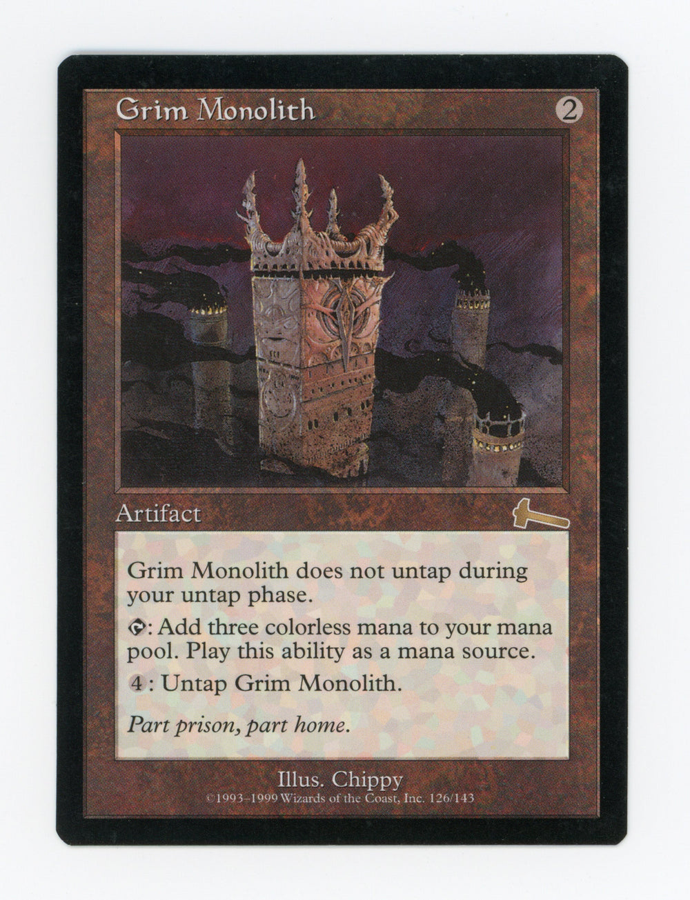 Grim Monolith — Damaged — ID 17585