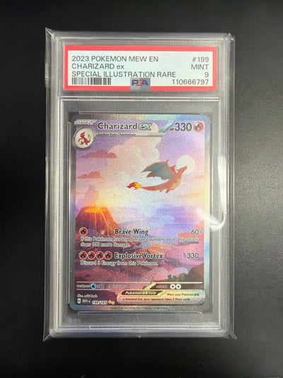 Pokemon 151 Charizard #199 PSA 9