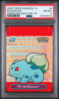 PSA 8 BULBASAUR ANIMATION SER.3