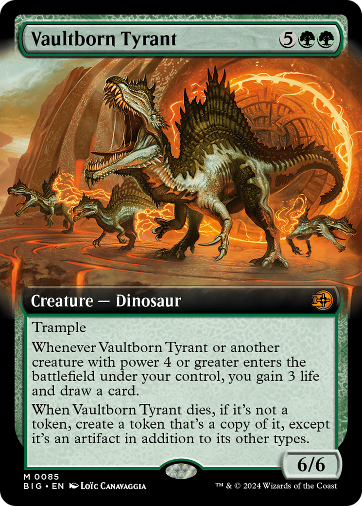 Vaultborn Tyrant (BIG-085) - The Big Score: (Extended Art)