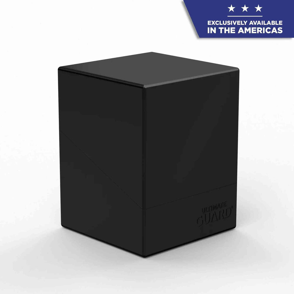 Ultimate Guard Solid Boulder Deck Case - 100+ - Black