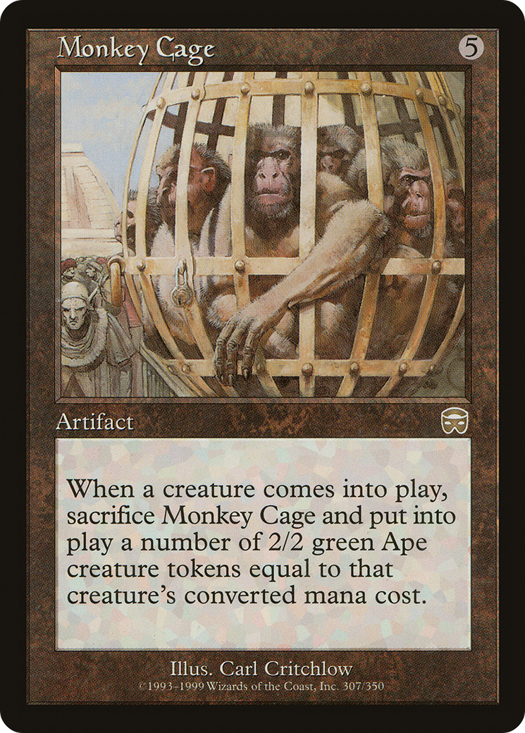 Monkey Cage (MMQ-307) - Mercadian Masques Foil