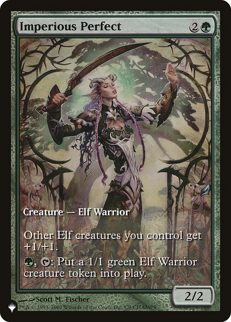 Imperious Perfect (LIST-PCMP-9) - The List