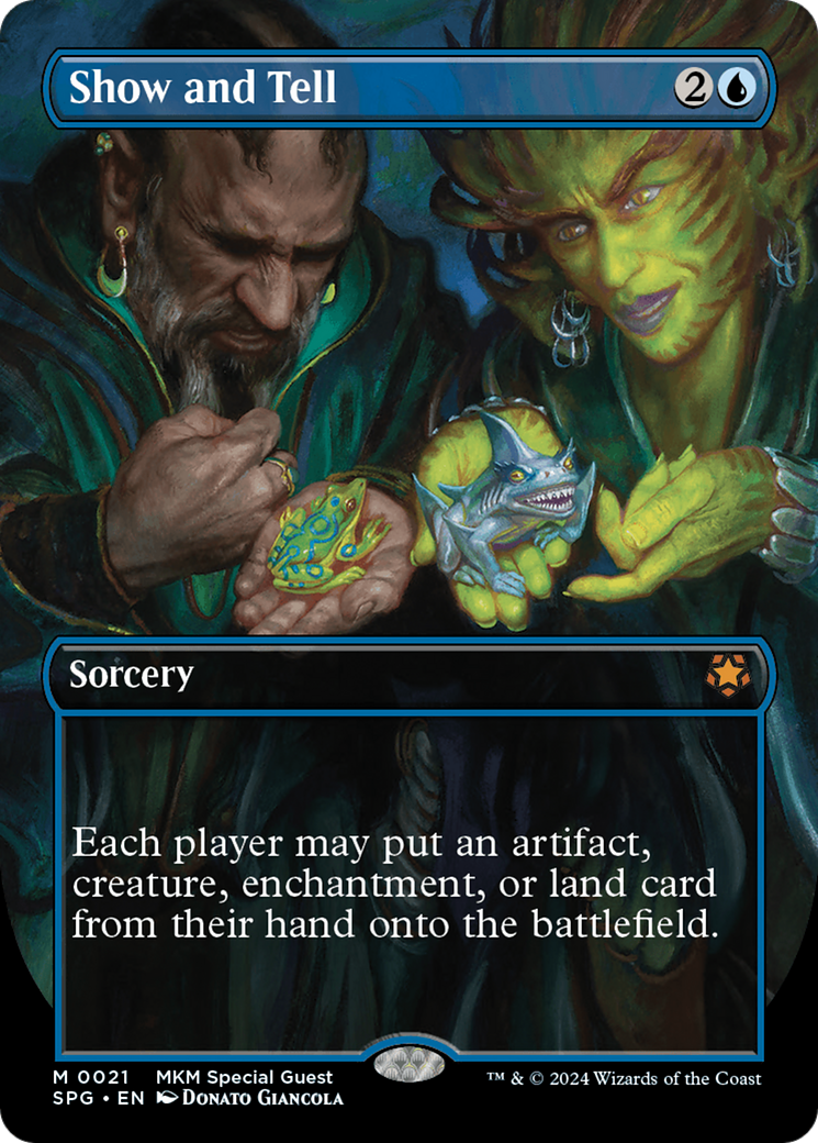Show and Tell (SPG-021) - Special Guests (Borderless) Foil