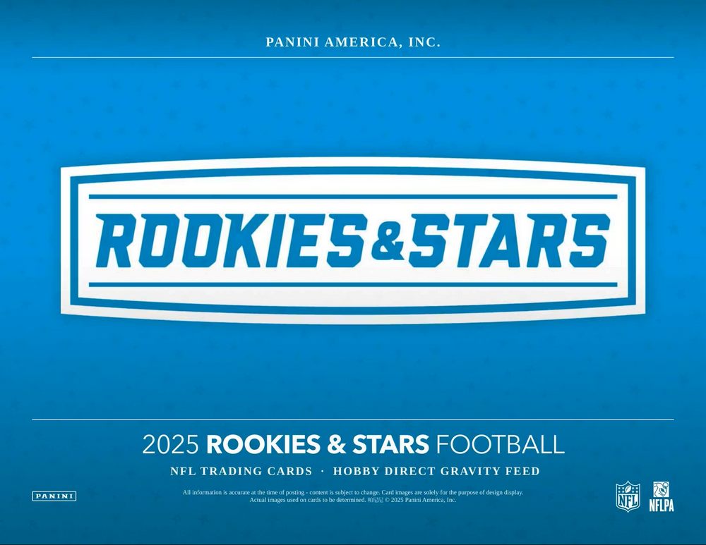 2025 Panini Rookies and Stars Football Gravity Feed Box