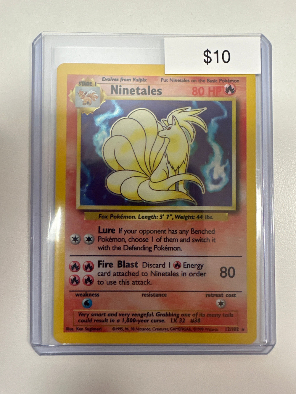 Pokemon Ninetales 12/102