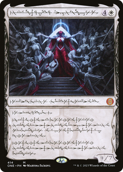 Elesh Norn, Mother of Machines (ONE-414) - Phyrexia: All Will Be One: (Showcase)