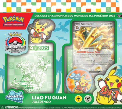 Pokémon TCG: World Championships Deck 2025 - Joltdengo - French