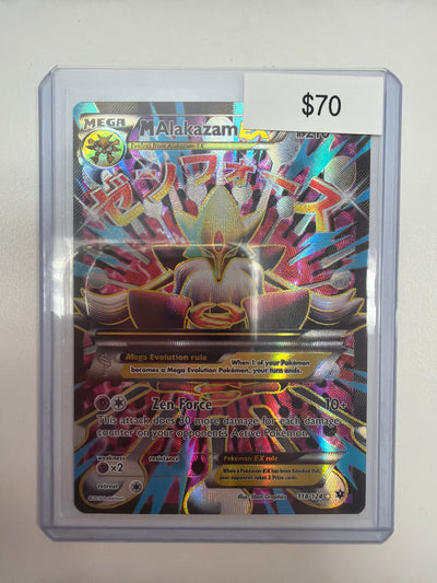 Pokemon M Alakazam EX 118/124