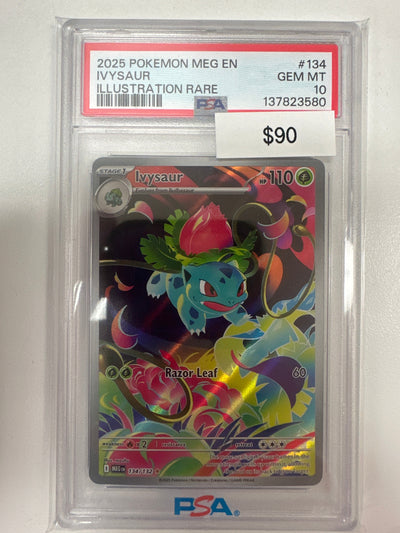 Pokemon Ivysaur 134/132 PSA 10