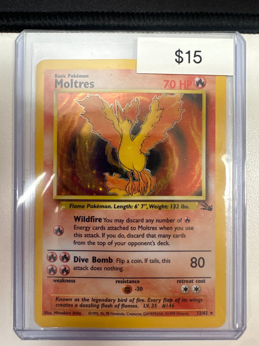 Pokemon Moltres 12/62