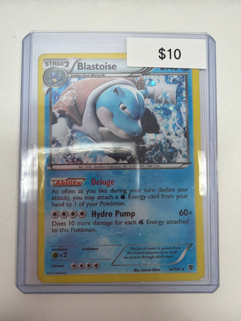 Pokemon Blastoise 16/101