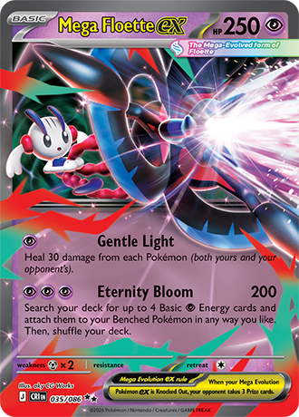 Mega Floette ex - 035/086 - Double Rare [me04-035] [Ultra]