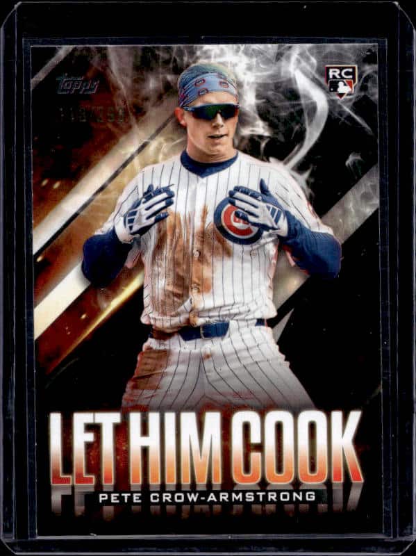 2024 Topps Pete Crow-Armstrong #LHC-18 Rookie Let Him Cook /299