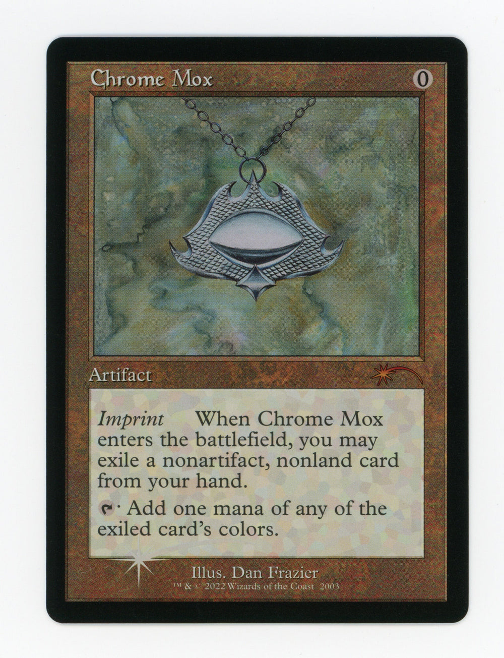 Chrome Mox — Retro Frame|30th Anniversary|Foil — ID 17109
