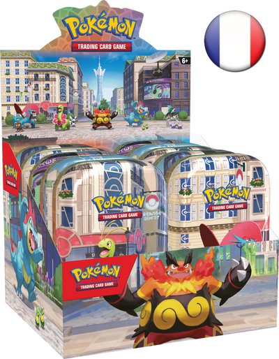Pokémon TCG: Mega Evolution - Lumiose City - Mini Tin - Display (10 Tins) - French