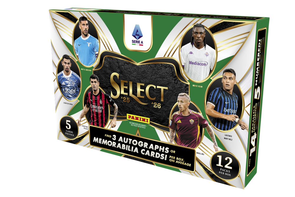 2025/26 Panini Select Serie A Soccer Hobby Box