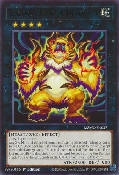 Bazoo the Soul-Devourer - MZMU-EN037 - Rare - 1st Edition