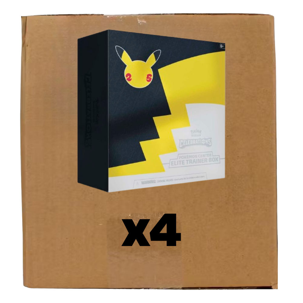 Sealed Case 25th Celebrations PC ETB